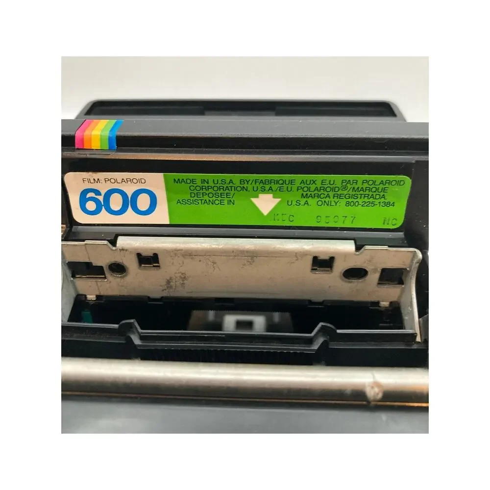 Polaroid One Step 600 Film Instant Camera Vintage Retro Black Untested